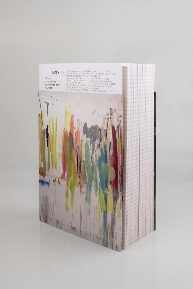 LE CRÉDAC — INDEX 1987–2017, Dust jacket by Karina Bisch
