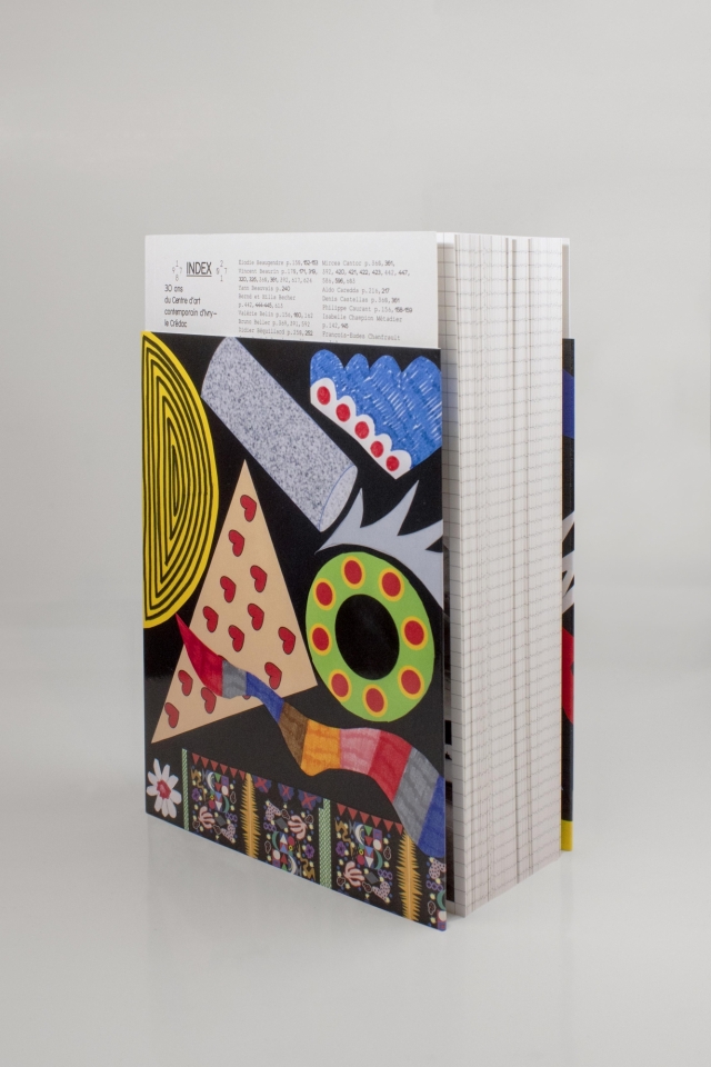 LE CRÉDAC — INDEX 1987–2017, Dust jacket by Karina Bisch
