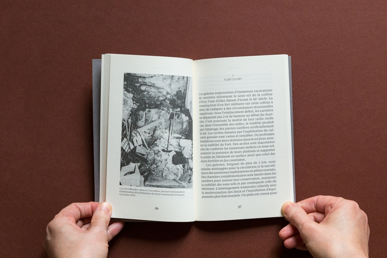 LE CRÉDAC — Ivry Souterrain, Lara Almarcegui