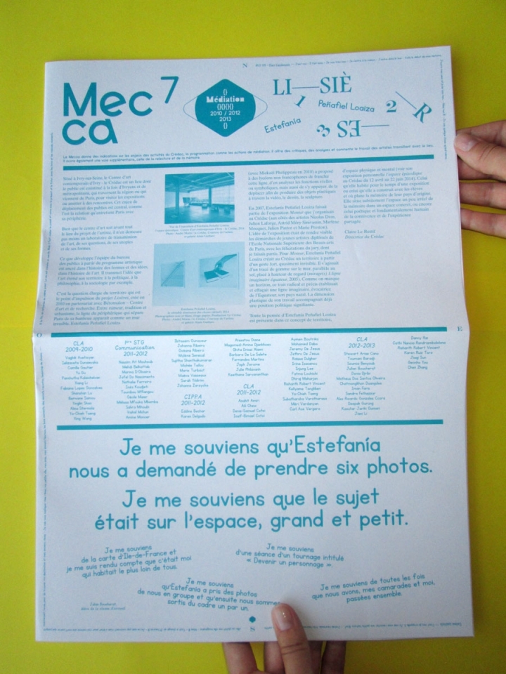 LE CRÉDAC — MECCA 07, Estefanía Peñafiel Loaiza