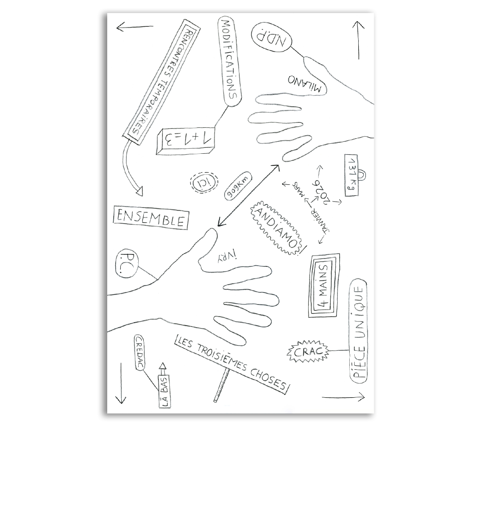 LE CRÉDAC — 4 mains, Pierre Charpin et Nathalie Du Pasquier